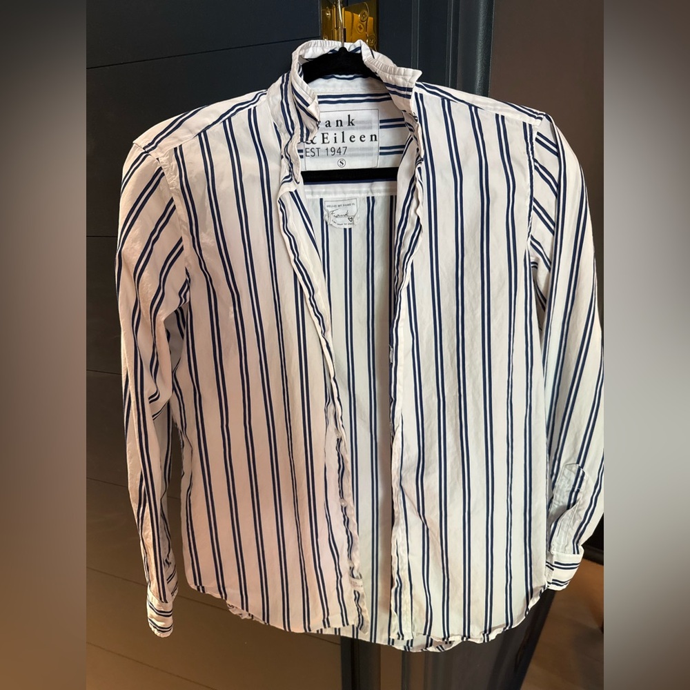 Frank & Eileen Striped Button-Up Shirt